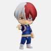 Nendoroid de Shoto Todoroki en pose standard, avec son visage calme, sans effets d'Alter.