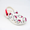 Vue de côté des chaussures Hello Kitty édition automne 2025