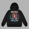 Sweat Luffy Dragon Noir, version noire avec illustration détaillée de Luffy et d’un dragon, univers One Piece