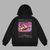 Sweat noir One Piece Roronoa Zoro entouré d’une aura pourpre énergique