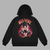 Sweat Sasuke Believe noir avec illustration détaillée de Sasuke Naruto et aura rouge