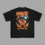 T-shirt Naruto Mode Sennin noir avec design détaillé du héros en transformation
