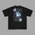 T-shirt noir Pokémon avec design collector Carapuce, Carabaffe et Tortank en évolution