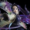 détails du regard et des cheveux de shinobu, effet nacré